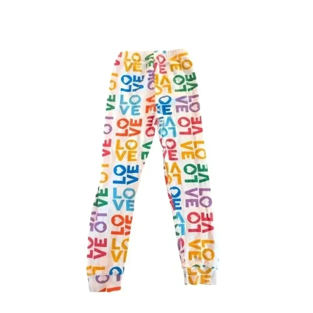 The Children's Place Toddler Girls' Kids PJ Long Sleeve Top and Pants SZ 6 Love